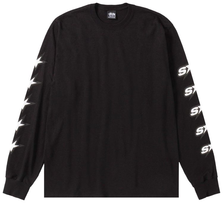 Stussy Speedway Long Sleeve Tee Black