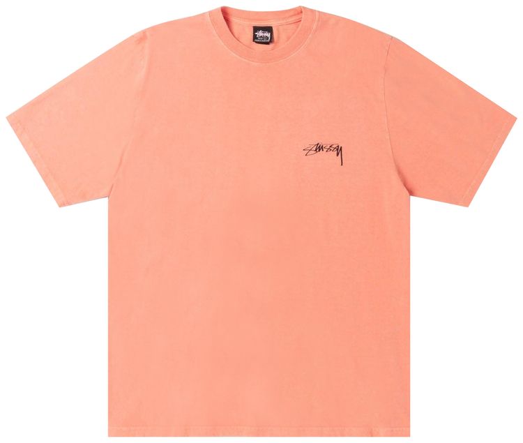 Stussy Serpent Tee Pigment Dyed Sherbert