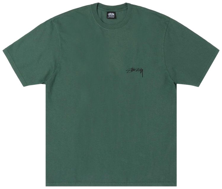 Stussy Serpent Tee Pigment Dyed Pine