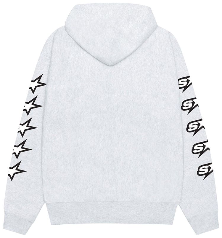 Stussy Speedway Zip Hoodie Ash Heather