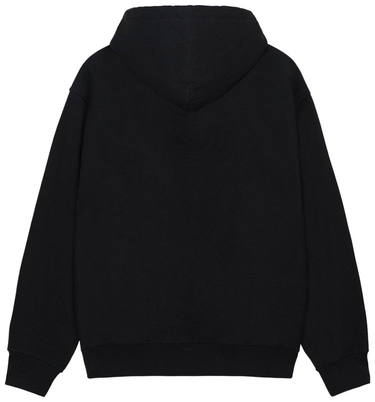 Stussy Worldwide Dot Hoodie Black
