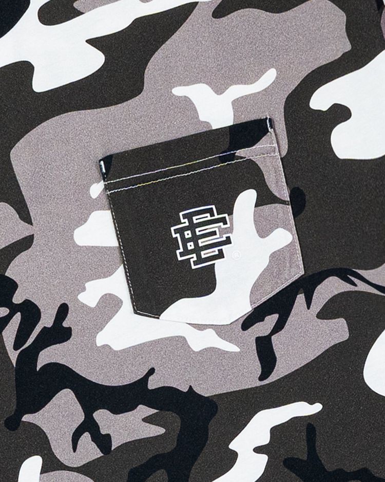 Eric Emanuel EE Pocket T Shirt Snow Camo