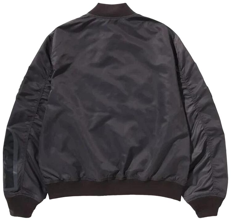 BAPE Tonal Shark MA 1 Charcoal