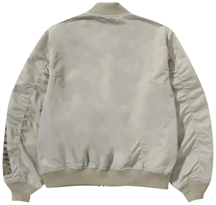 BAPE Tonal Shark MA 1 Beige