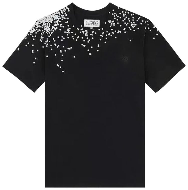 MM6 Maison Margiela Jersey T Shirt Black