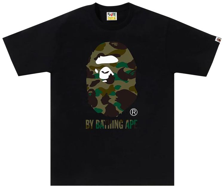 BAPE 1st Camo By Bathing Ape Tee BlackGreen