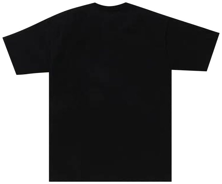BAPE Wild Leopard Pattern NYC Logo Tee BlackGrey