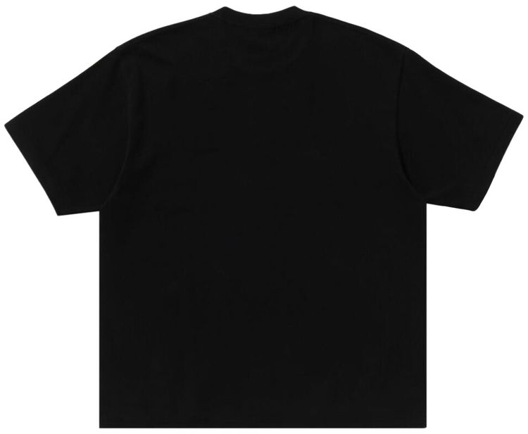 BAPE Hand Drawn College Relaxed Fit Tee Black