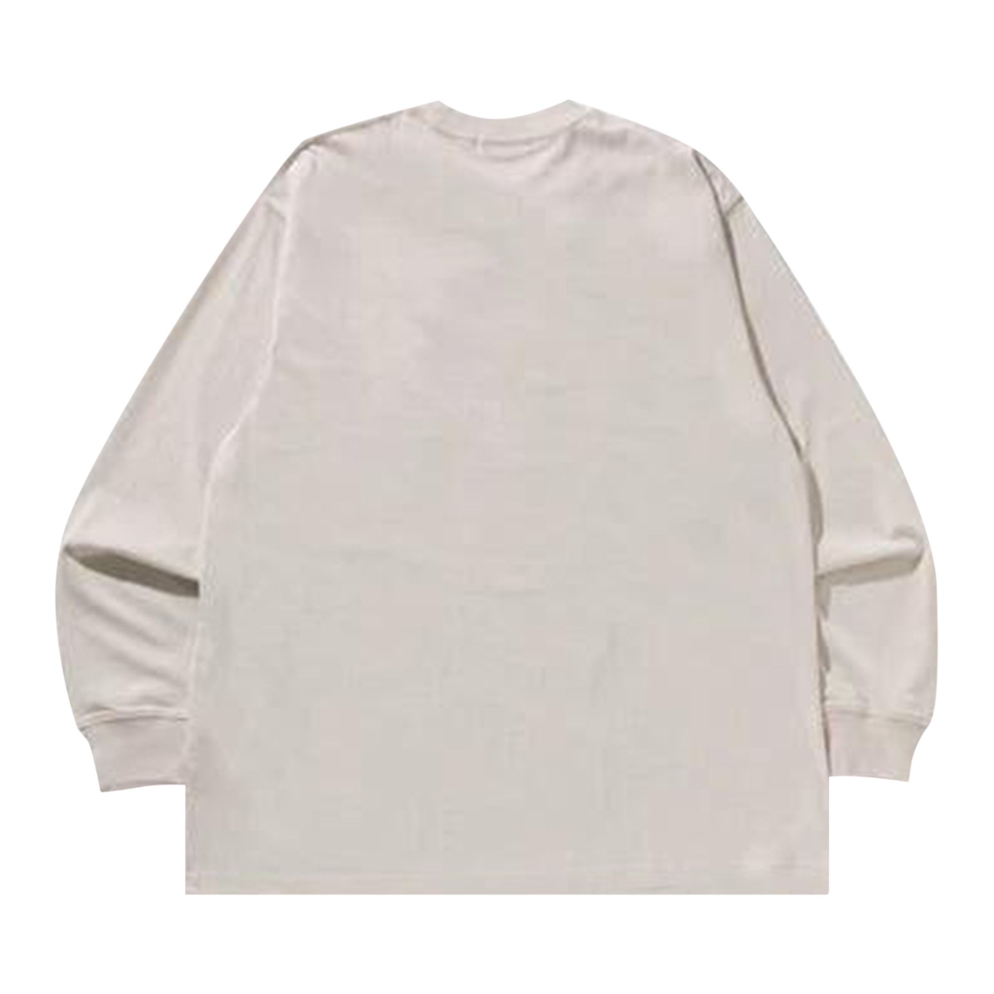 Buy BAPE Wild Leopard Pattern Relaxed Fit Long-Sleeve Tee 'Ivory