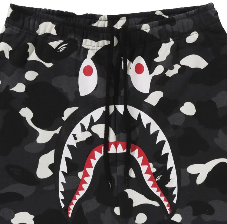 BAPE Shark Relaxed Fit Sweatpants Black