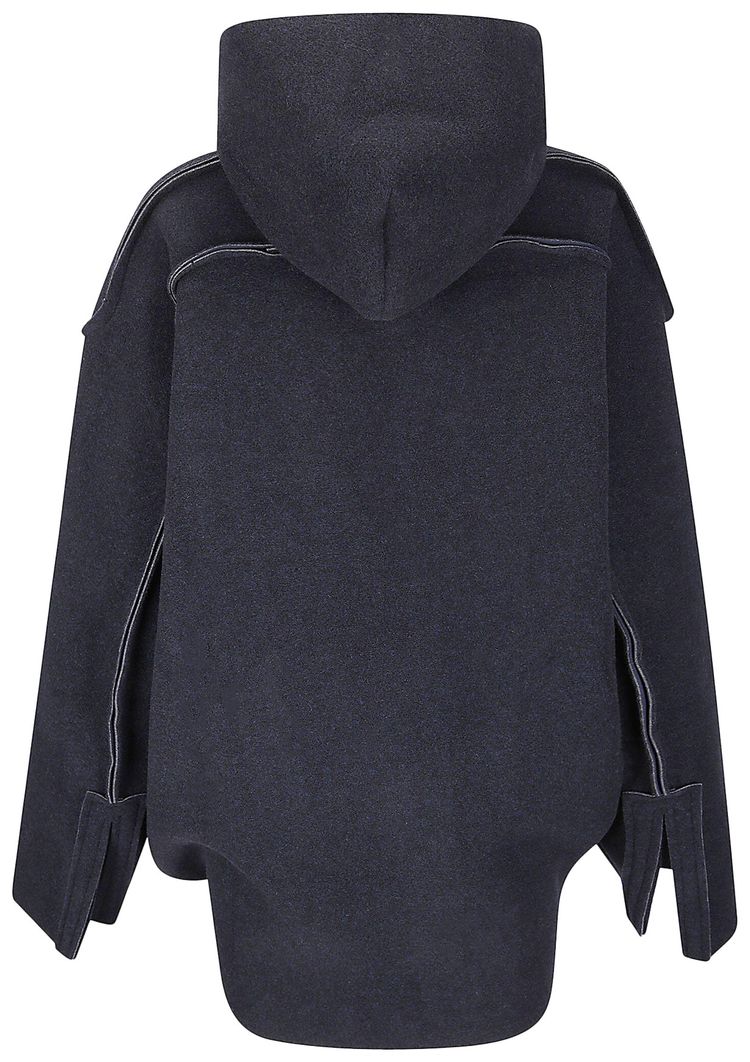 Ottolinger Felted Scuba Anorak Black