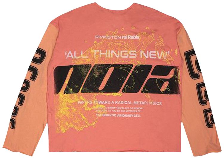 RIVINGTON roi Rebis All Things New Enemy Long Sleeve Tee Meta Red