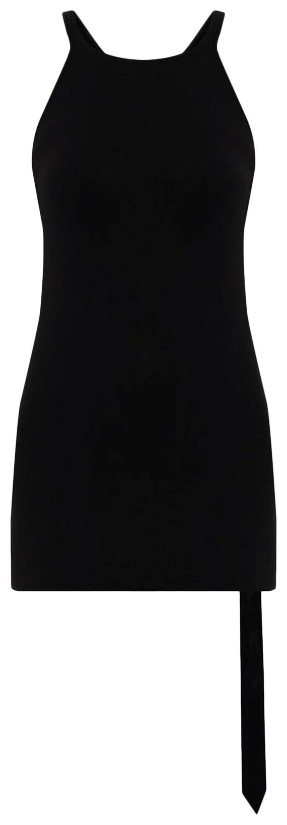 Rick Owens DRKSHDW Racer Back Tank Top Black