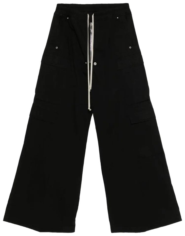 Rick Owens DRKSHDW Double Cargo Jumbo Belas Pants Black