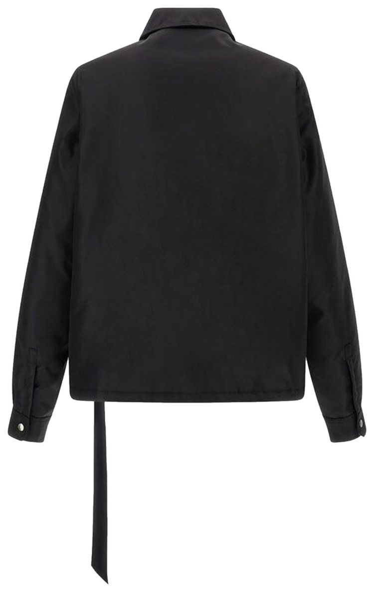Rick Owens DRKSHDW Concealed Zipfront Jacket Black
