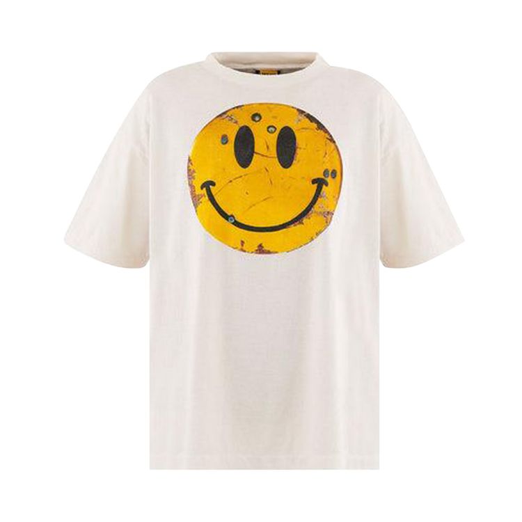 SAINT Mxxxxxx Smile KLF Short Sleeve Tee White