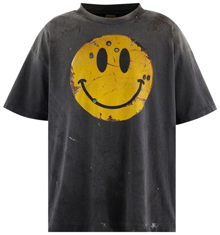SAINT Mxxxxxx Smile KLF Short Sleeve Tee Black