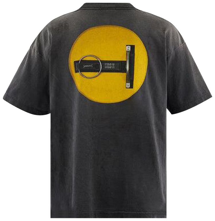 SAINT Mxxxxxx Smile KLF Short Sleeve Tee Black