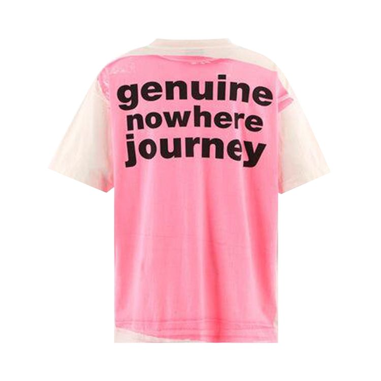 SAINT Mxxxxxx Handprint Bape Short Sleeve Tee WhitePink