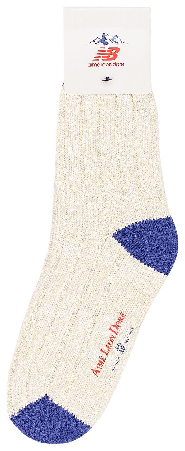 Aime Leon Dore x New Balance Striped Boot Socks Cream