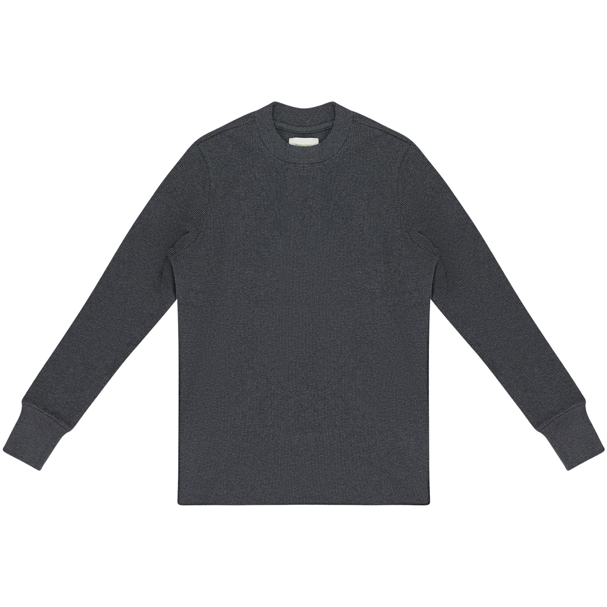 Buy Aimé Leon Dore Long-Sleeve Waffle Thermal T-Shirt 'Charcoal