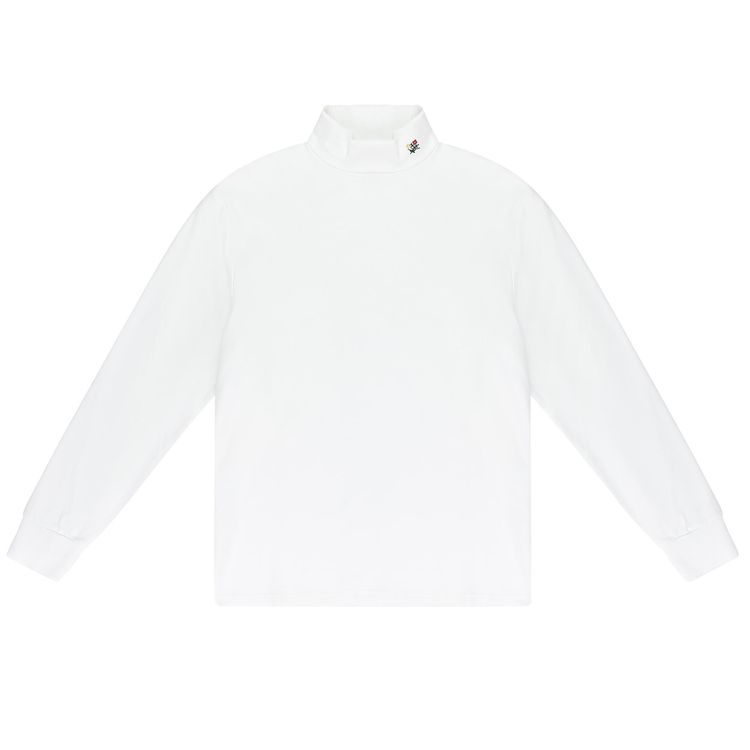 Aime Leon Dore Crest Turtleneck Bright White