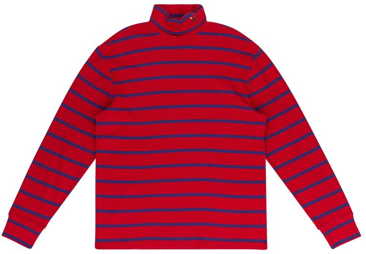 Aime Leon Dore Crest Turtleneck Red Violet Purple