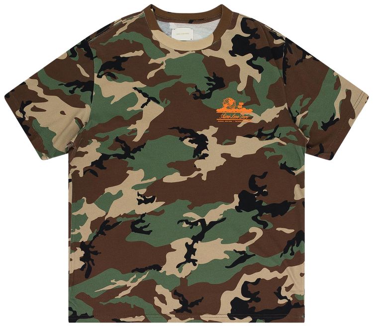 Aime Leon Dore Camo Unisphere T Shirt Frog Camo