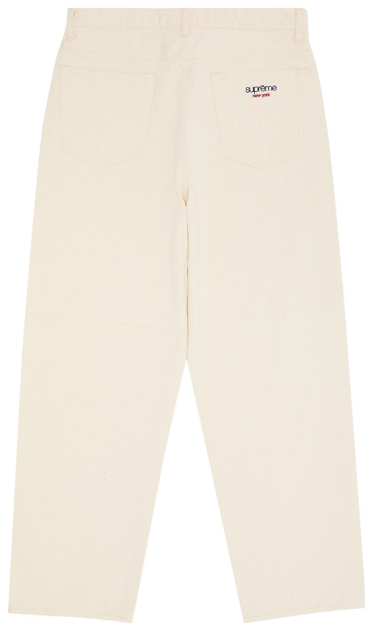 Supreme Baggy Selvedge Jean Natural