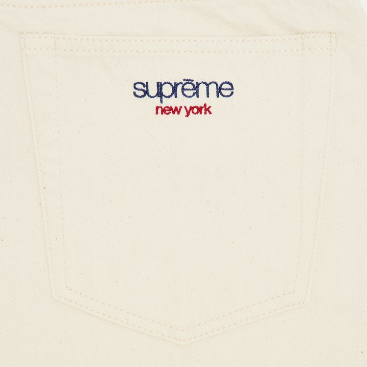 Supreme Baggy Selvedge Jean Natural