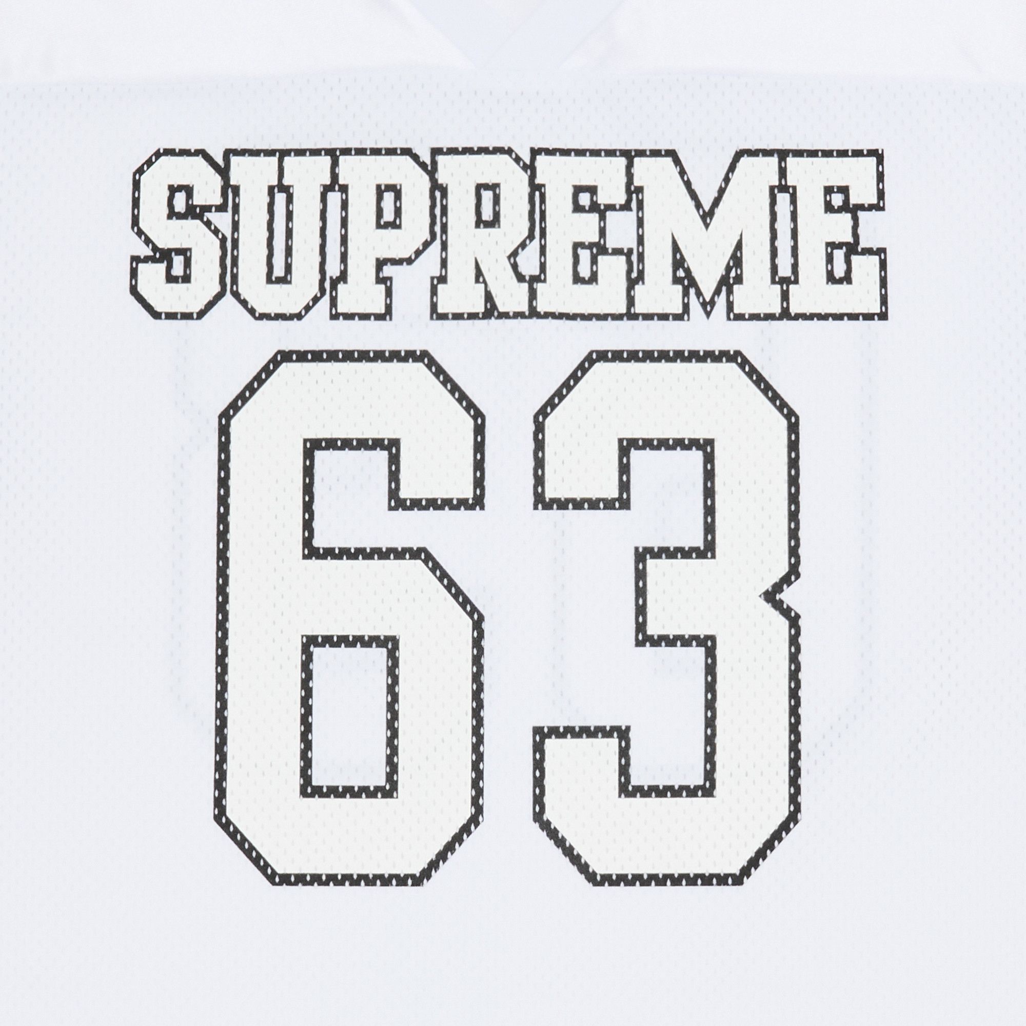 Supreme Bones Football Jersey 白 M Supreme Bones Football Jersey White Men's - FW25 - US