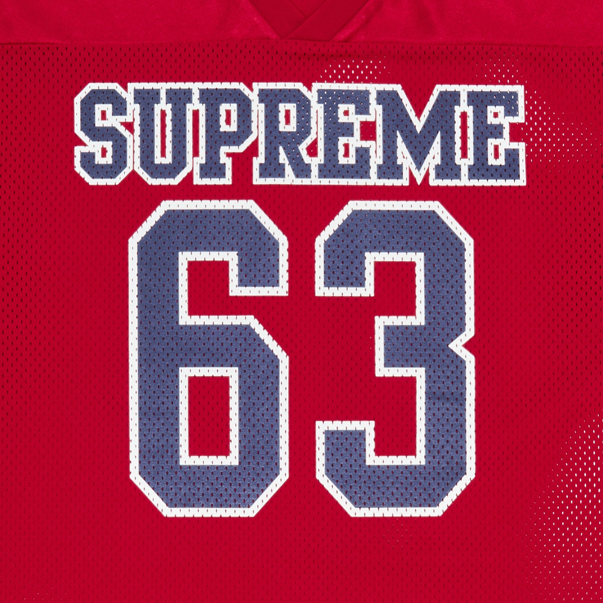 Buy Supreme Bones Football Jersey 'Red' - FW25KN15 RED | GOAT