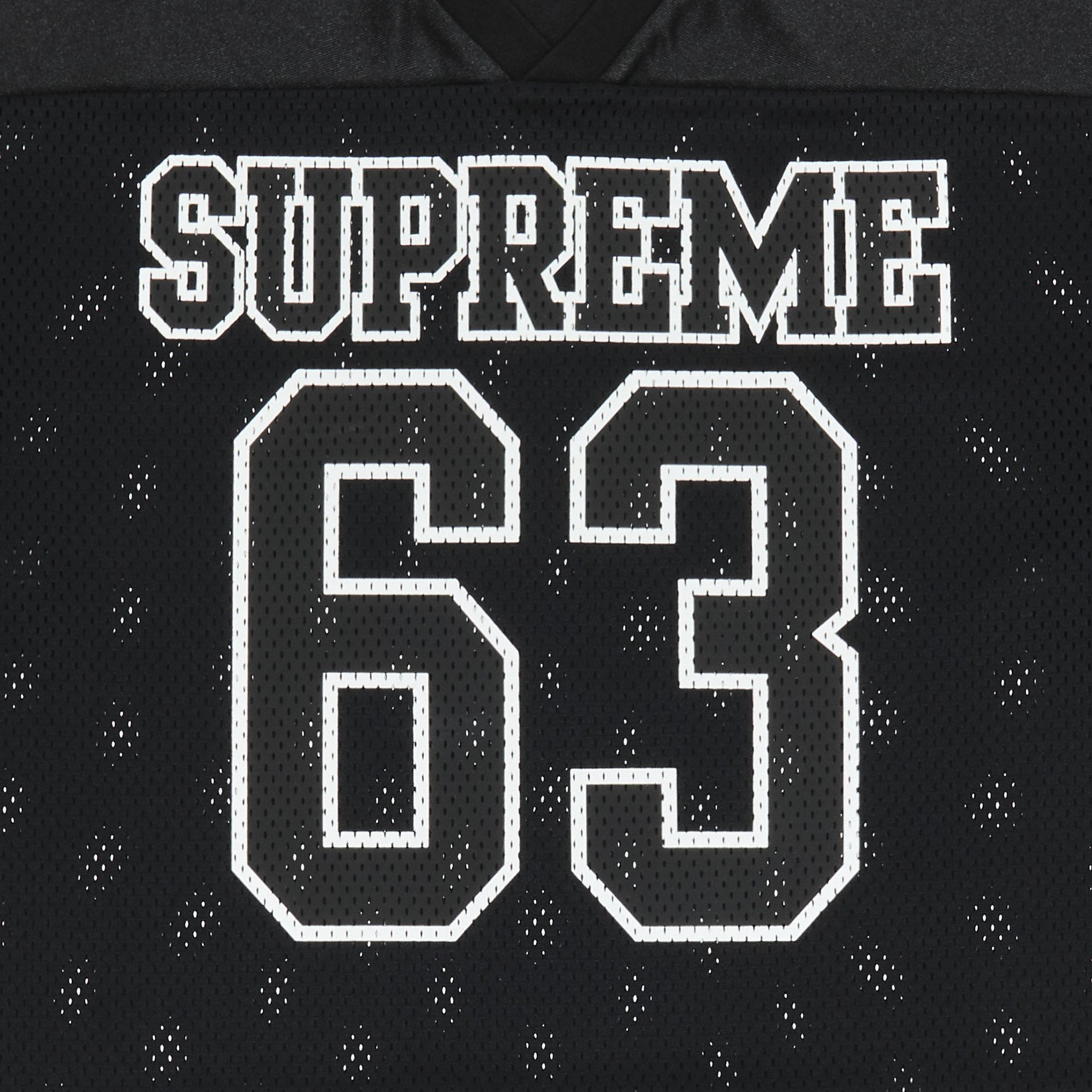 Buy Supreme Bones Football Jersey 'Black' - FW25KN15 BLACK