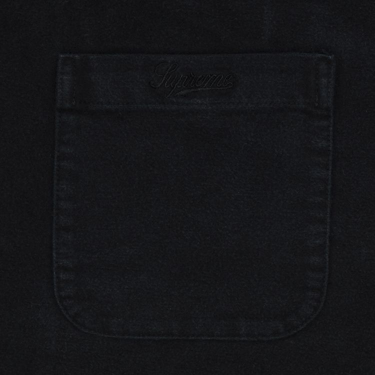Supreme Flannel Pajama Shirt Black