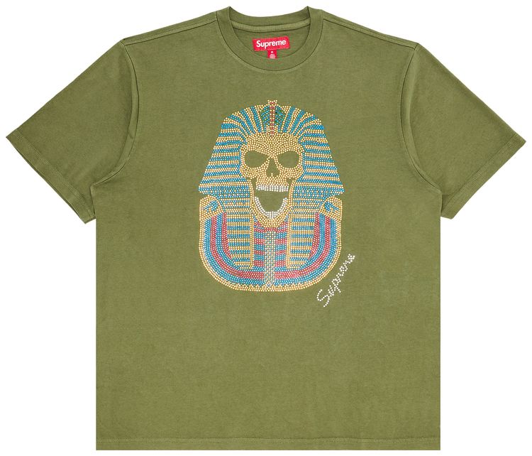 Supreme King Tut Short Sleeve Top Olive