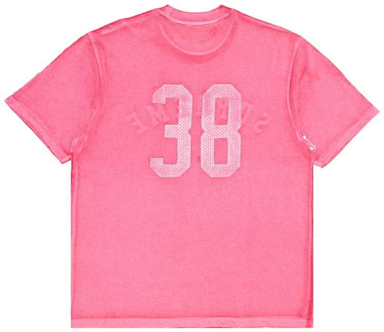 Supreme Overprint Short Sleeve Top Magenta