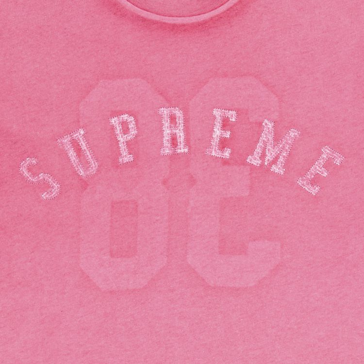 Supreme Overprint Short Sleeve Top Magenta