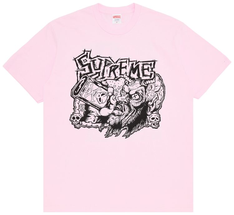 Supreme Fuckin Blowout Tee Light Pink