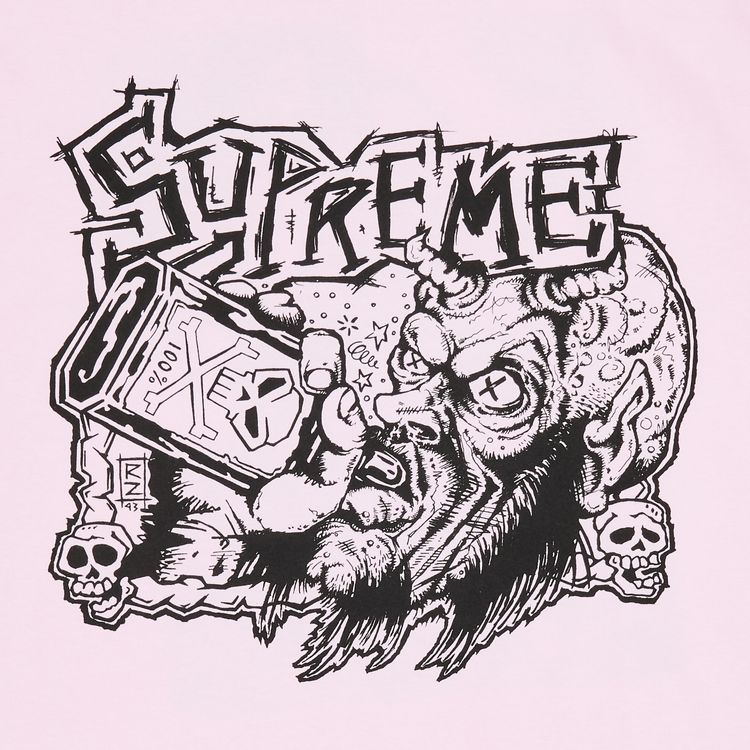 Supreme Fuckin Blowout Tee Light Pink