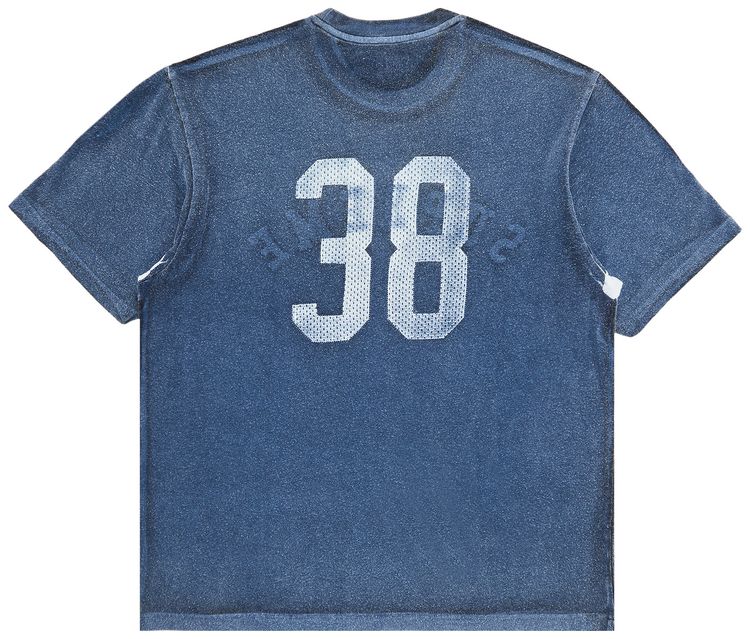 Supreme Overprint Short Sleeve Top Navy