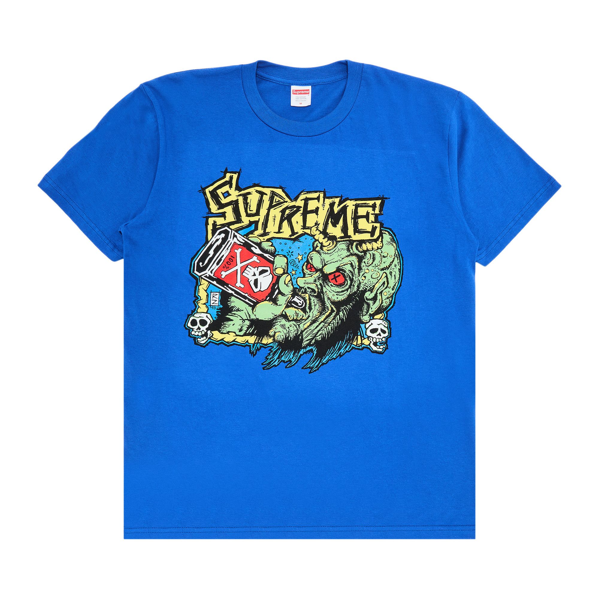 Buy Supreme Fuckin Blowout Tee 'Royal' - FW25T36 ROYAL | GOAT