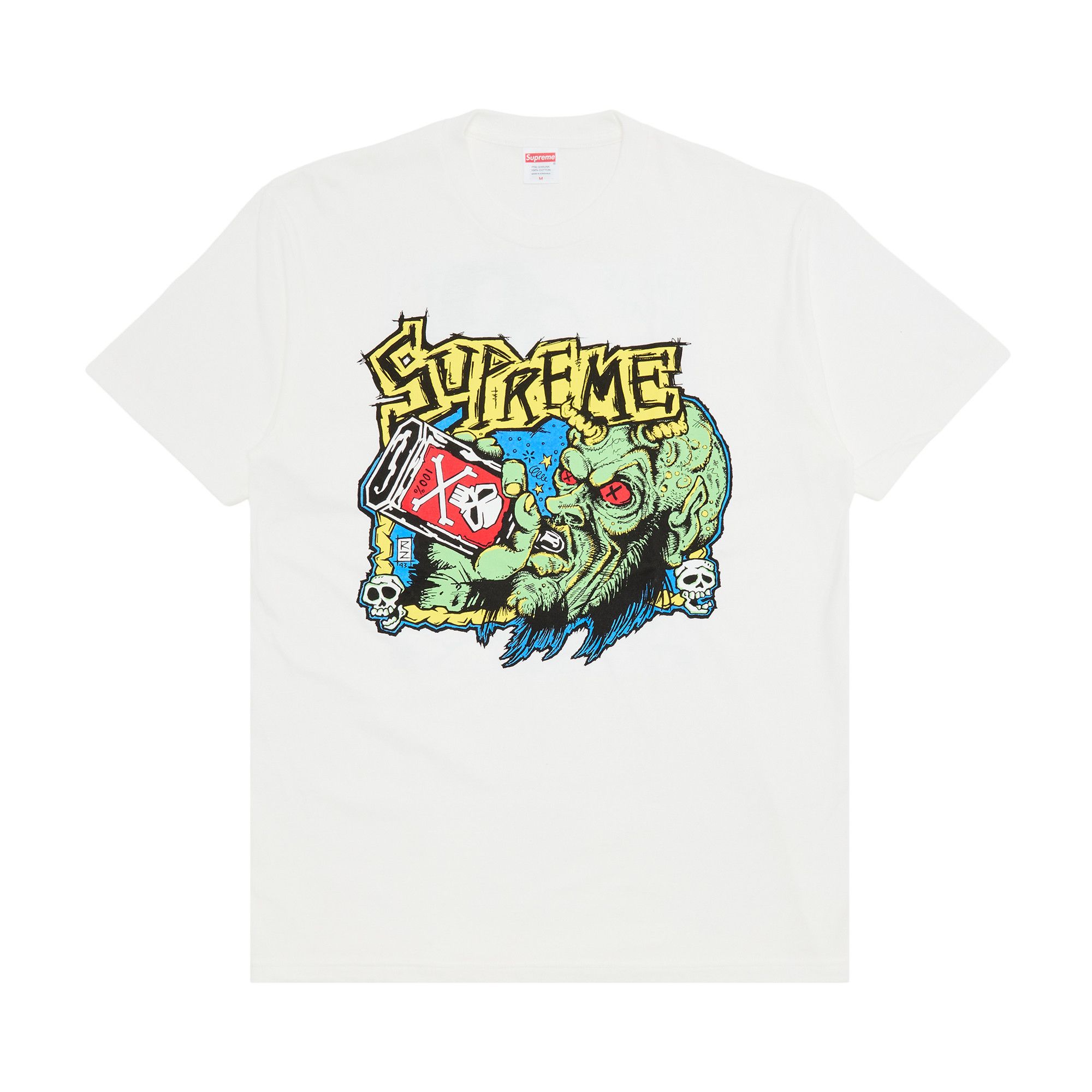 Buy Supreme Fuckin Blowout Tee 'White' - FW25T36 WHITE | GOAT