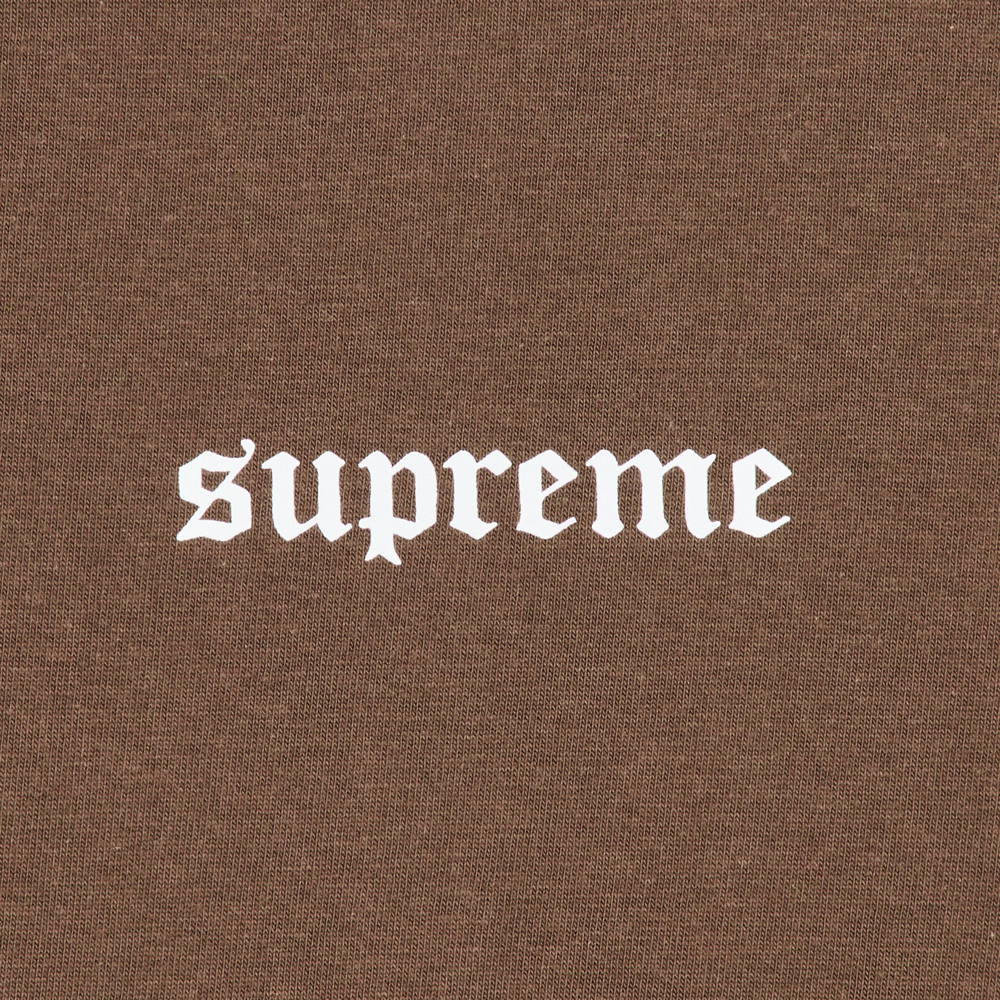 Buy Supreme Target Tee 'Brown' - FW25T27 BROWN | GOAT