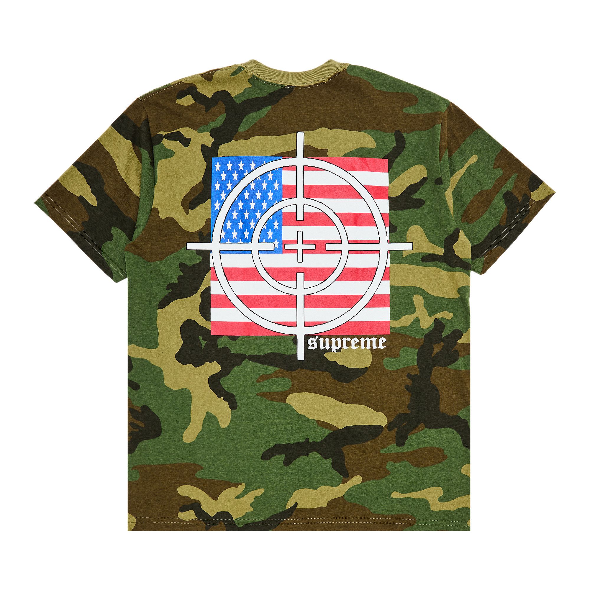 Buy Supreme Target Tee 'Woodland Camo' - FW25T27 WOODLAND CAMO | GOAT