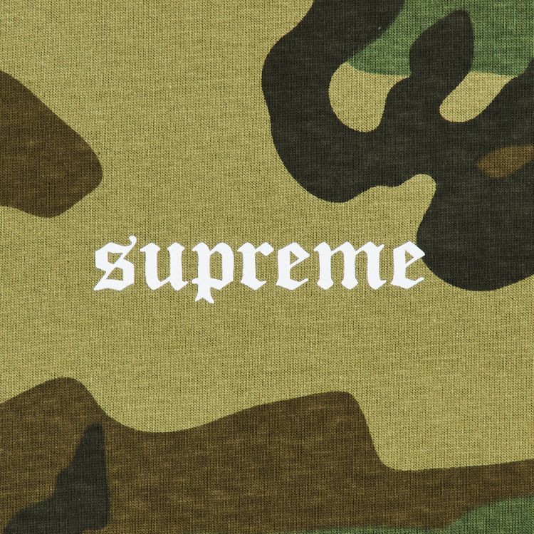 Supreme Target Tee Woodland Camo