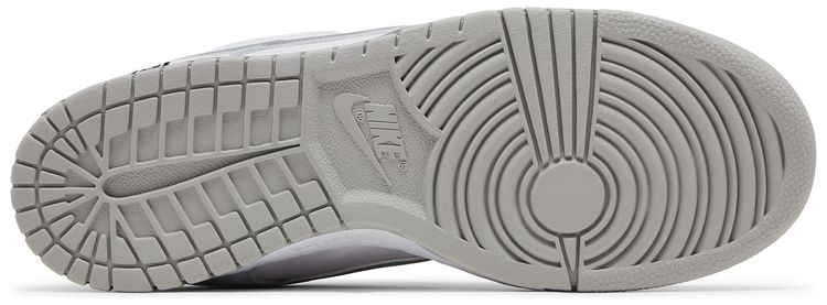 Supreme x Nike Dunk Low SB White Metallic Silver