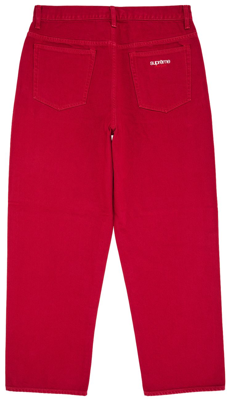Supreme Baggy Jean Red