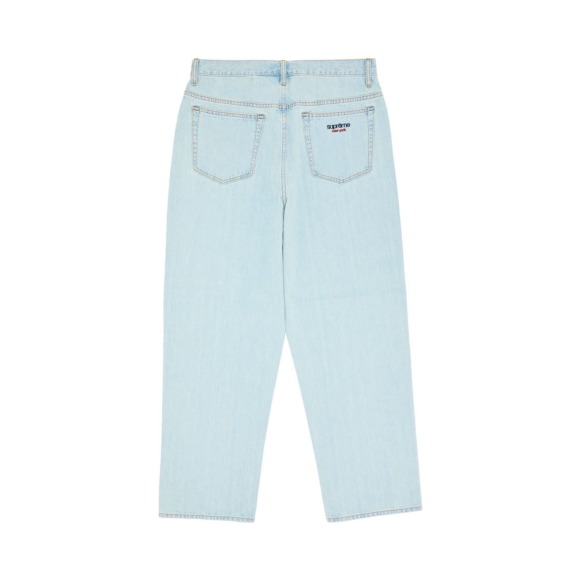 Buy Supreme Baggy Jean 'Light Washed Indigo' - FW25P27 LIGHT