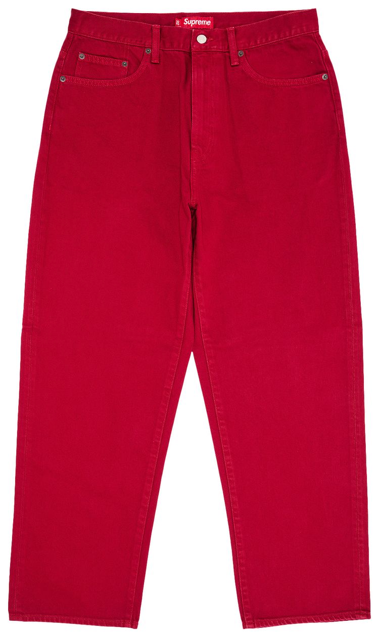 Supreme Baggy Jean Red