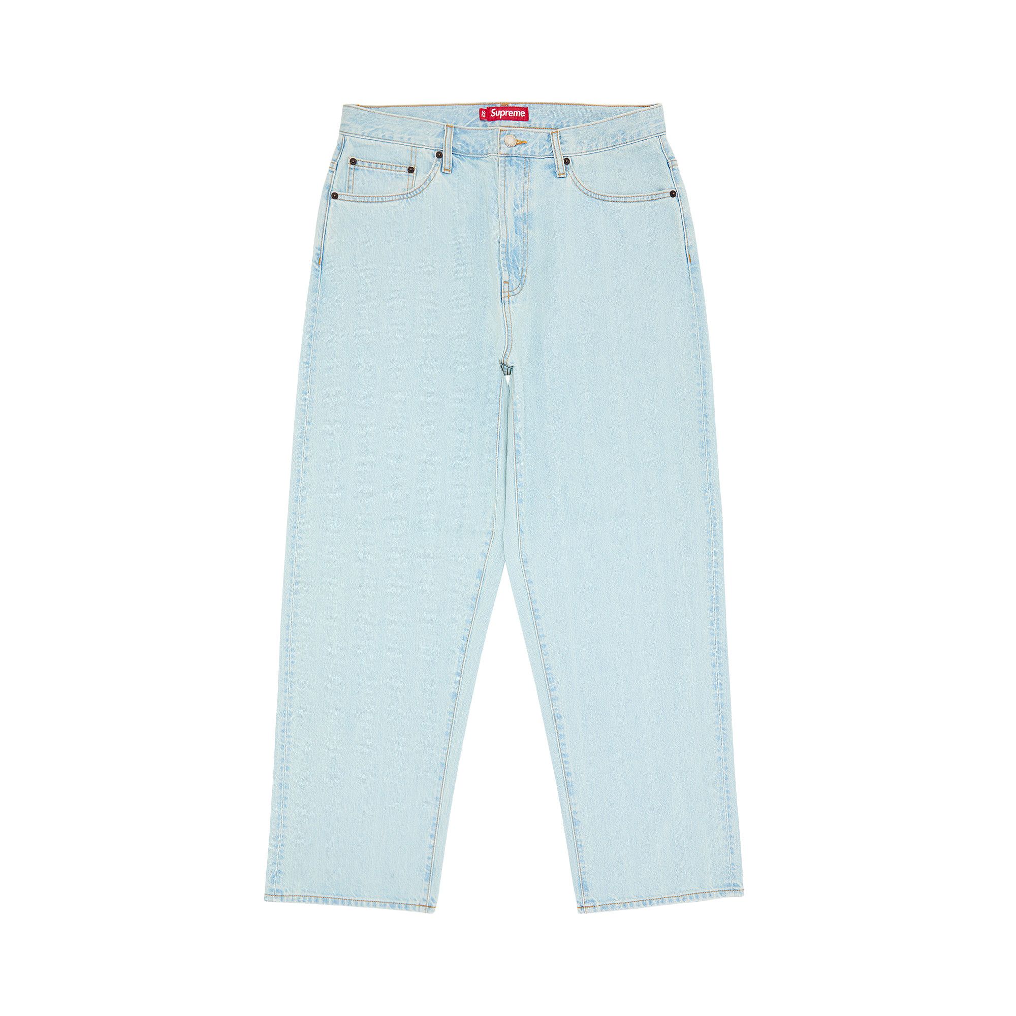 Buy Supreme Baggy Jean 'Light Washed Indigo' - FW25P27 LIGHT